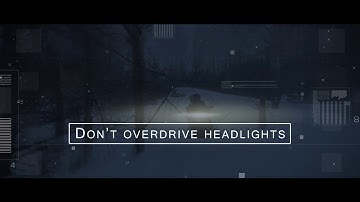 Public service announcement about excessive snowmobiling speed