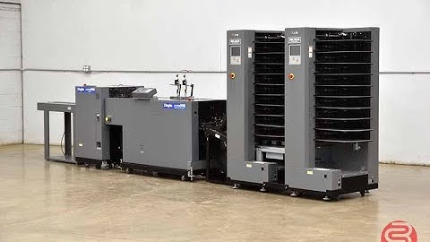 Duplo System 5000 Dynamic 20-Bin Booklet Maker