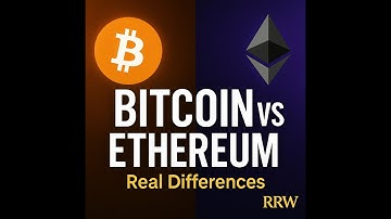 Bitcoin vs Ethereum (The Real Differences Explained Simply)