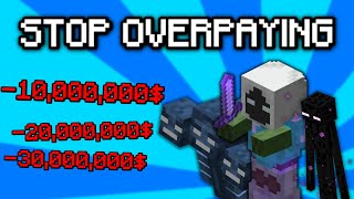 The BEST WAYS to get CARRIED (Hypixel skyblock)