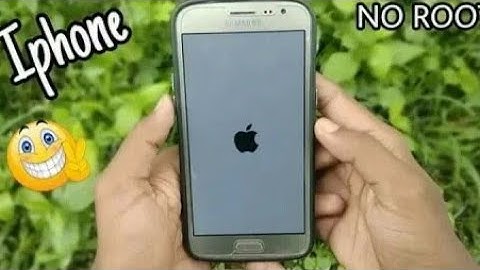 Install IOS 12 in any Samsung phones | without root