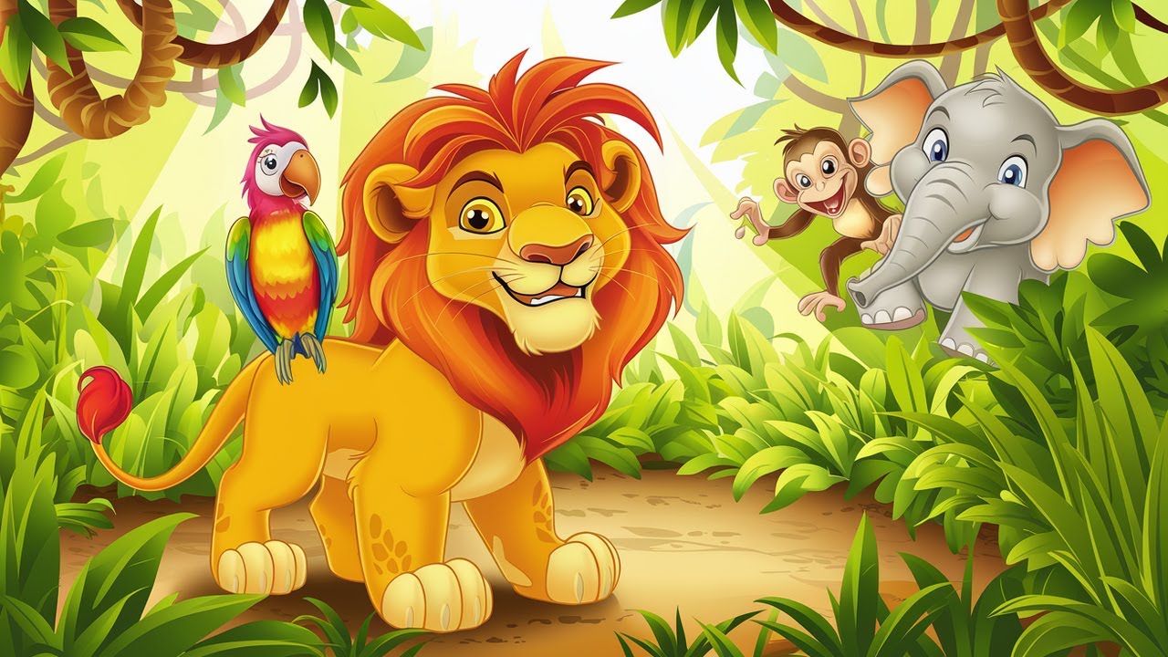 Sing Along with the Brave Little Lion! | Kids' Song