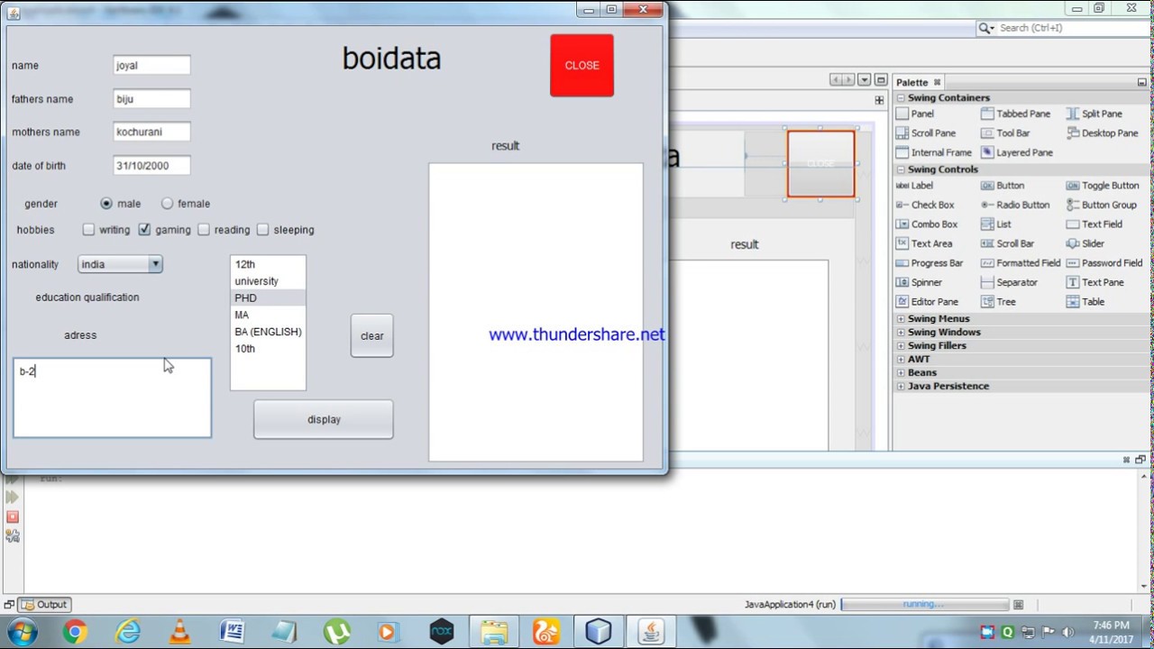 BIODATA JAVA #11 - YouTube