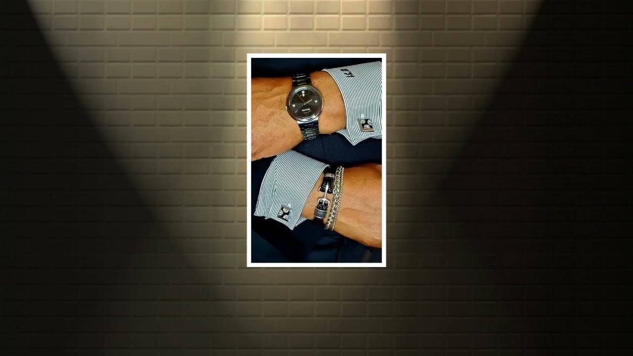 MIGUEL-CUFFLINKS| Black Cuff links