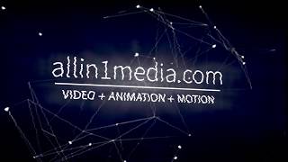 Wireframe Distortion Logo Reveal