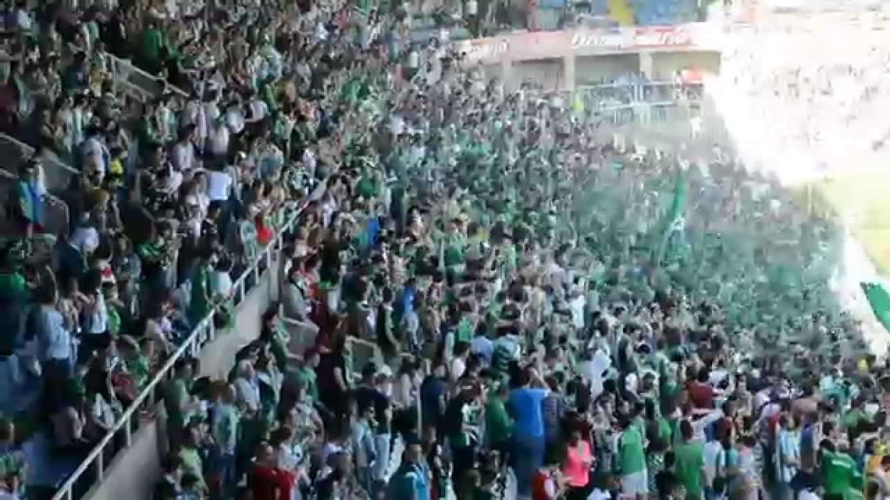 REAL RACING CLUB DE SANTANDER V PONFERRADINA: CROWD VIDEO