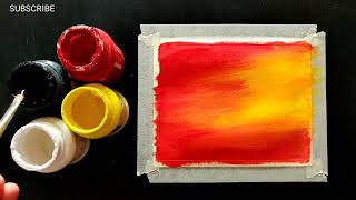 beginners painting colour poster easy
