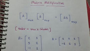Matrix Multiplication || Transpose of a Matrix || Symmetric and Skew Symmetric Matrix  [Hindi]