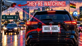 GHANA JUST UNVEILED ITS NEW VEHICLE NUMBER PLATES — TRAFFIC CAMERAS ARE NEXT