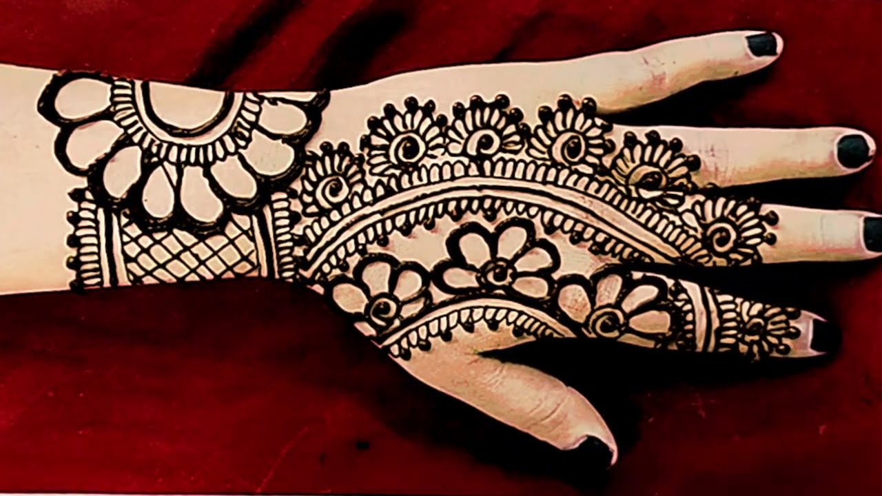 Beautiful Mehendi Design | Simple & Elegant Henna Design for Hands ✨
