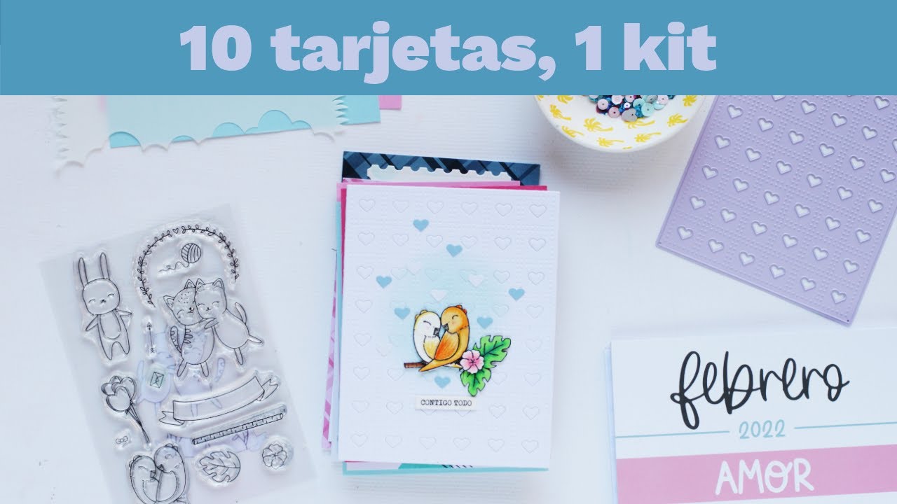 10 tarjetas 1 kit. Cardattack febrero 2022