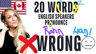 Learn English | Fix the most mispronounced words