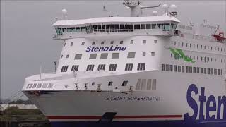 Stena Superfast V111 Belfast Docks