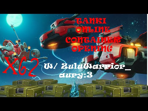 Tanki Online |ქართულად| წინასაახალწლო Container-ების გახსნა! ვხსნით 60+2 skin container /W @aury3194