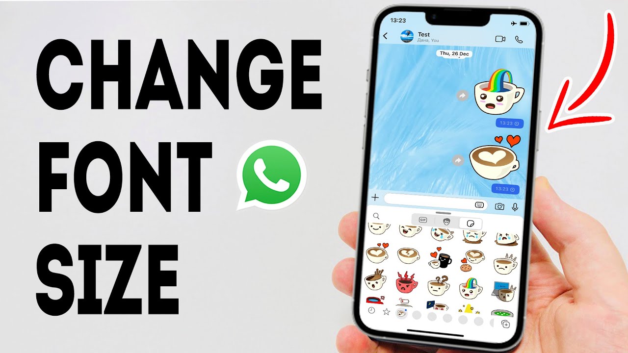 Increase Font Size In Whatsapp