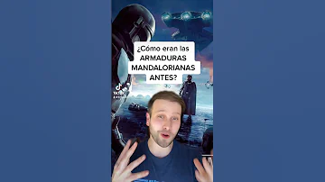 ¿Cómo eran las Armaduras Mandalorianas antes? #starwars #themandalorian #clonewars #thebadbatch