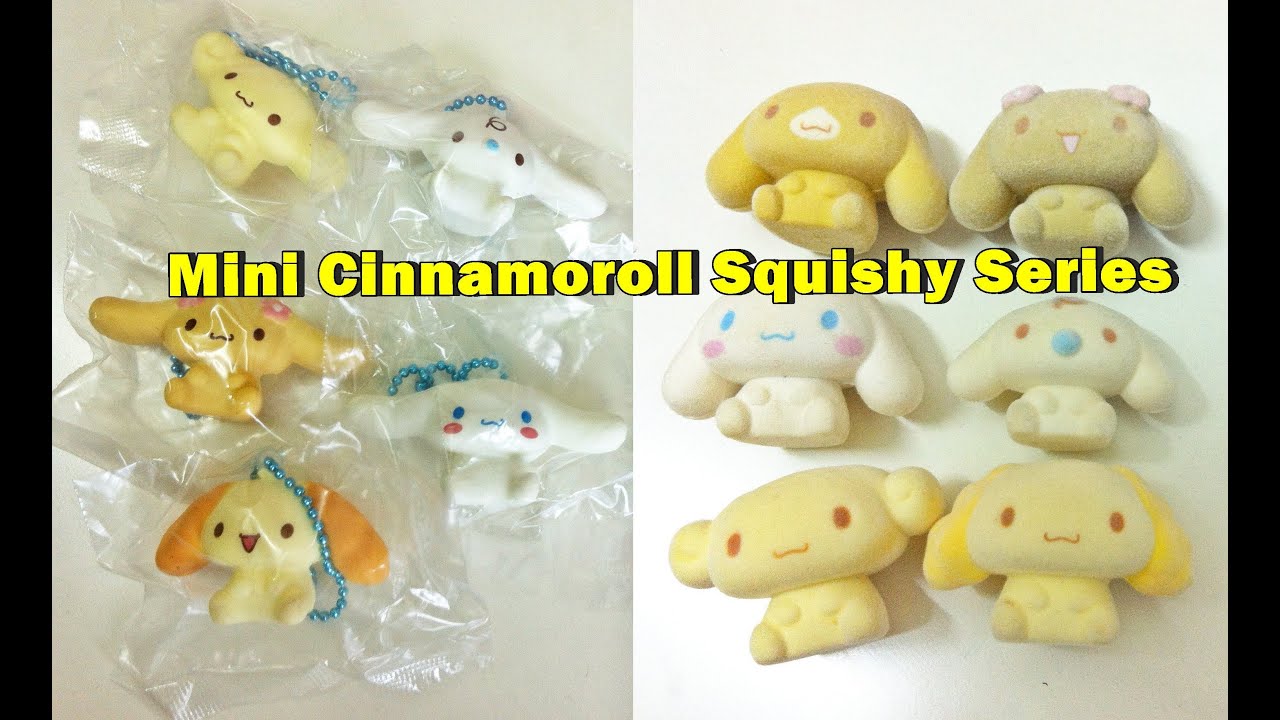 Mini Cinnamoroll Squishy Series - YouTube