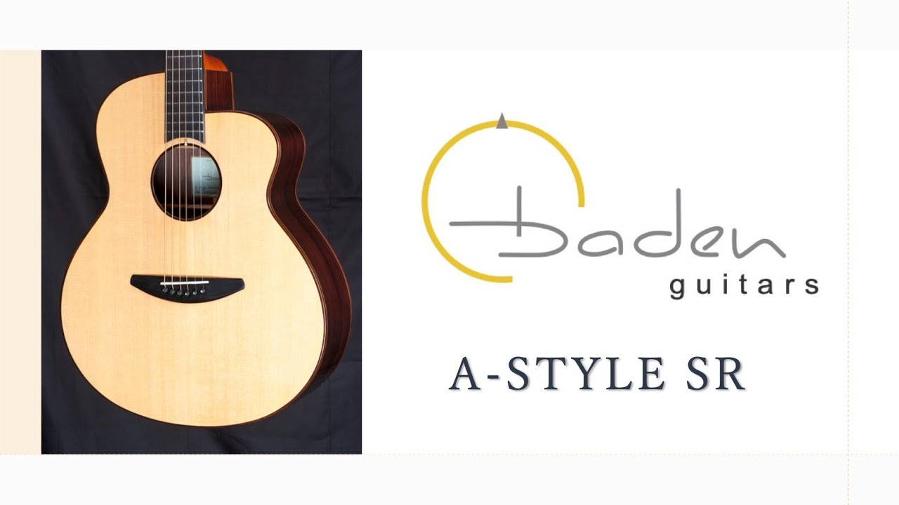 Baden A style Cedar Rosewood New 2012 Model Guitar Review in