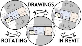 ROTATING ALL TYPES OF DRAWINGS IN REVIT_ROTATING PLANS_SECTIONS_FACADES AND DETAILS IN ANY DIRECTION