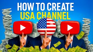 HOW TO CARETE USA CHANNEL | ON YOUTUBE| YOUTUBE ALGORITHM 🤑