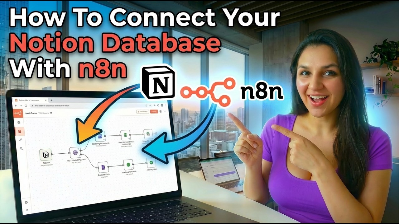 How To Connect Your Notion Database With n8n - YouTube