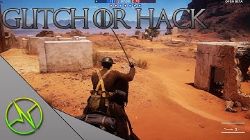 GLITCH OR HACKER? - Battlefield 1 Sniper Gameplay!