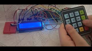 ATmega16 Calculator | Physical Build Demo