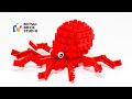 How to Build an Octopus with LEGO Bricks #StayHome #WithMe #家で一緒にやってみよう