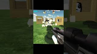 Семья бабки грени VS Мины в чикен ган #chickengun #shorts