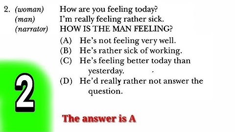 Latihan Tes TOEFL - Listening | #2 Choose Answer with Synonyms