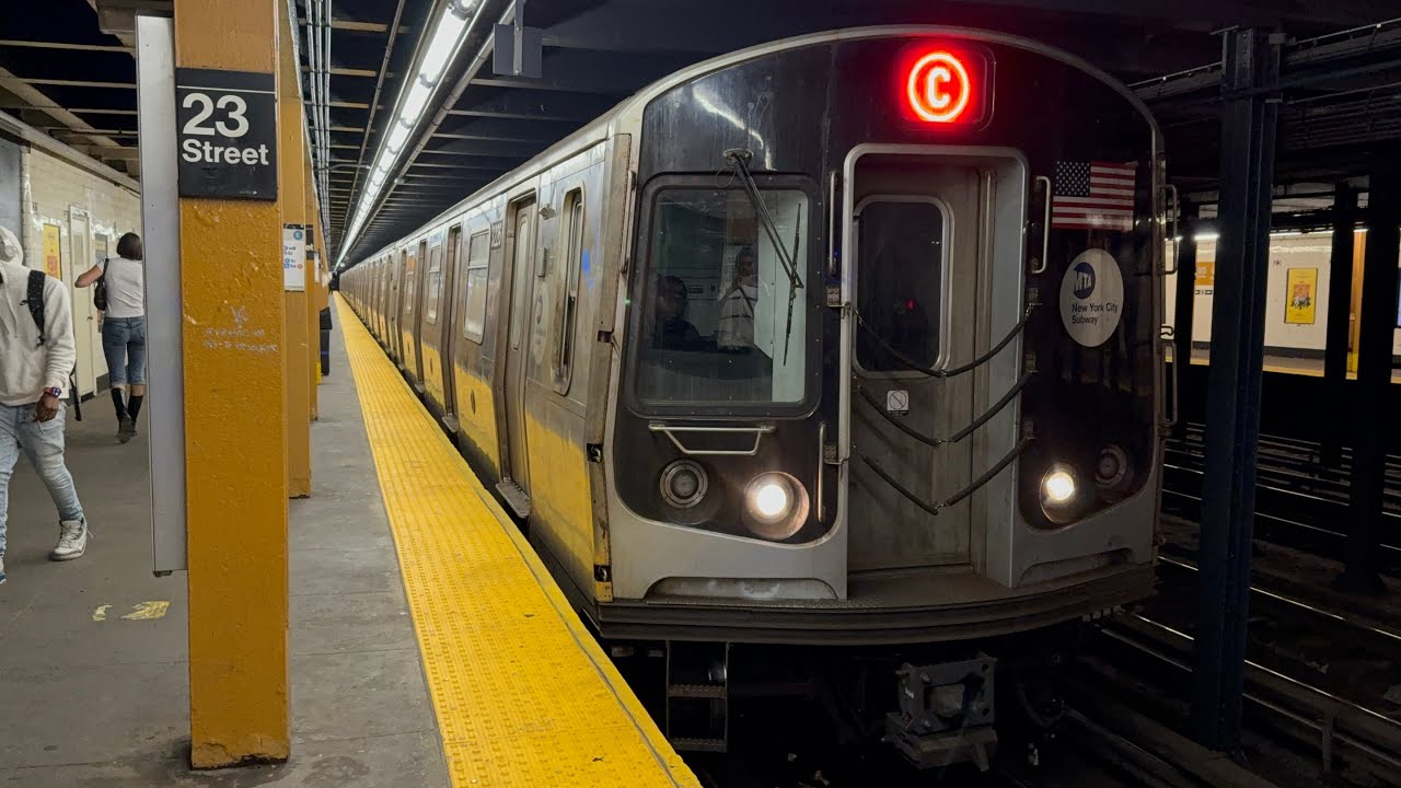 R68 Vs R211 R68, R160, R179, & R211 A/C/D/E Train Action at 23 Street - YouTube