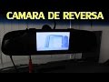 COMO CONECTAR CAMARA DE REVERSA (practica y diagrama)