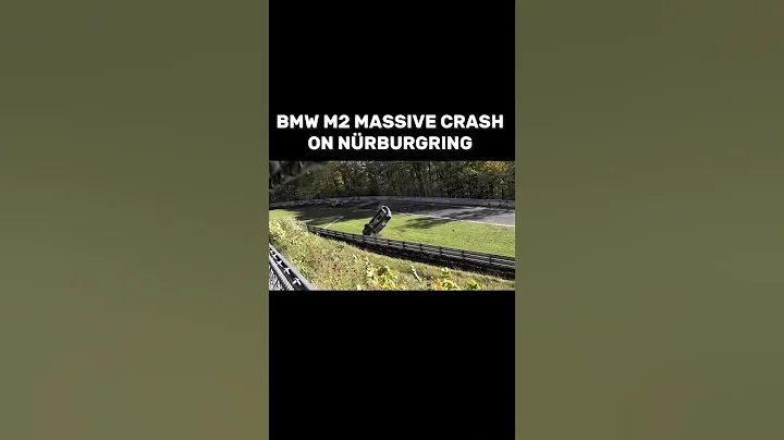 Insane BMW M2 Crash on the Nürburgring  #shorts  #shortvideo #foryou #automobile #bmw #m2 #crash