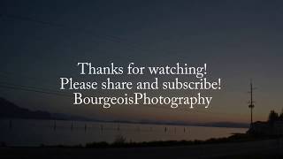 Summer sunset time in Wrangell Alaska 7 hour time-lapse