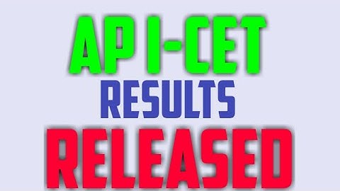 AP ICET RESULTS RELEASED CHECK HERE ANY DOUBT CLARIFICATION SECTION
