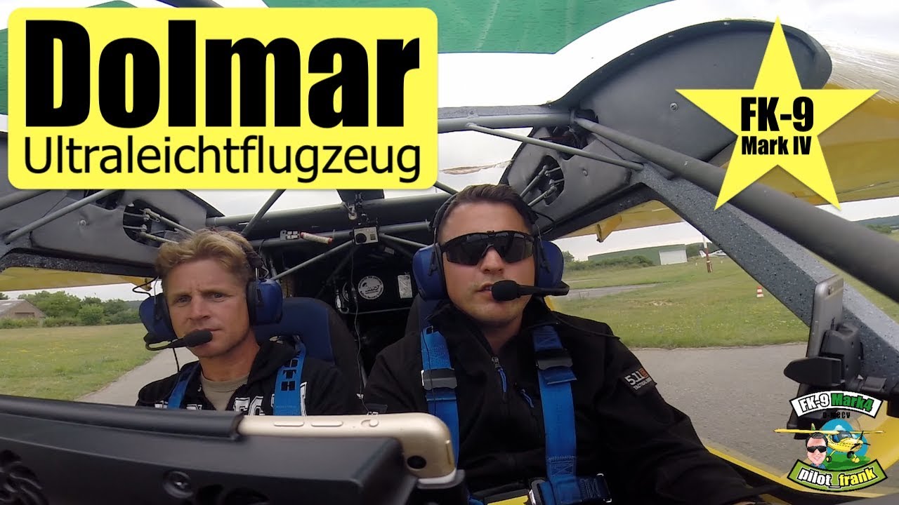 Dolmar Ultraleichtflugzeug lecker essen fliegen FK9