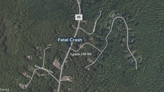 A 20-year-old man from Greenwood died in a motorcycle crash on Monday