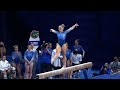 Riley McCusker Beam Exhibition Debut Florida vs Oklahoma 2022