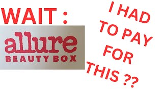 Well now, interesting product and coupon code Allure Nov 2023 #subscriptionbox #review #beauty