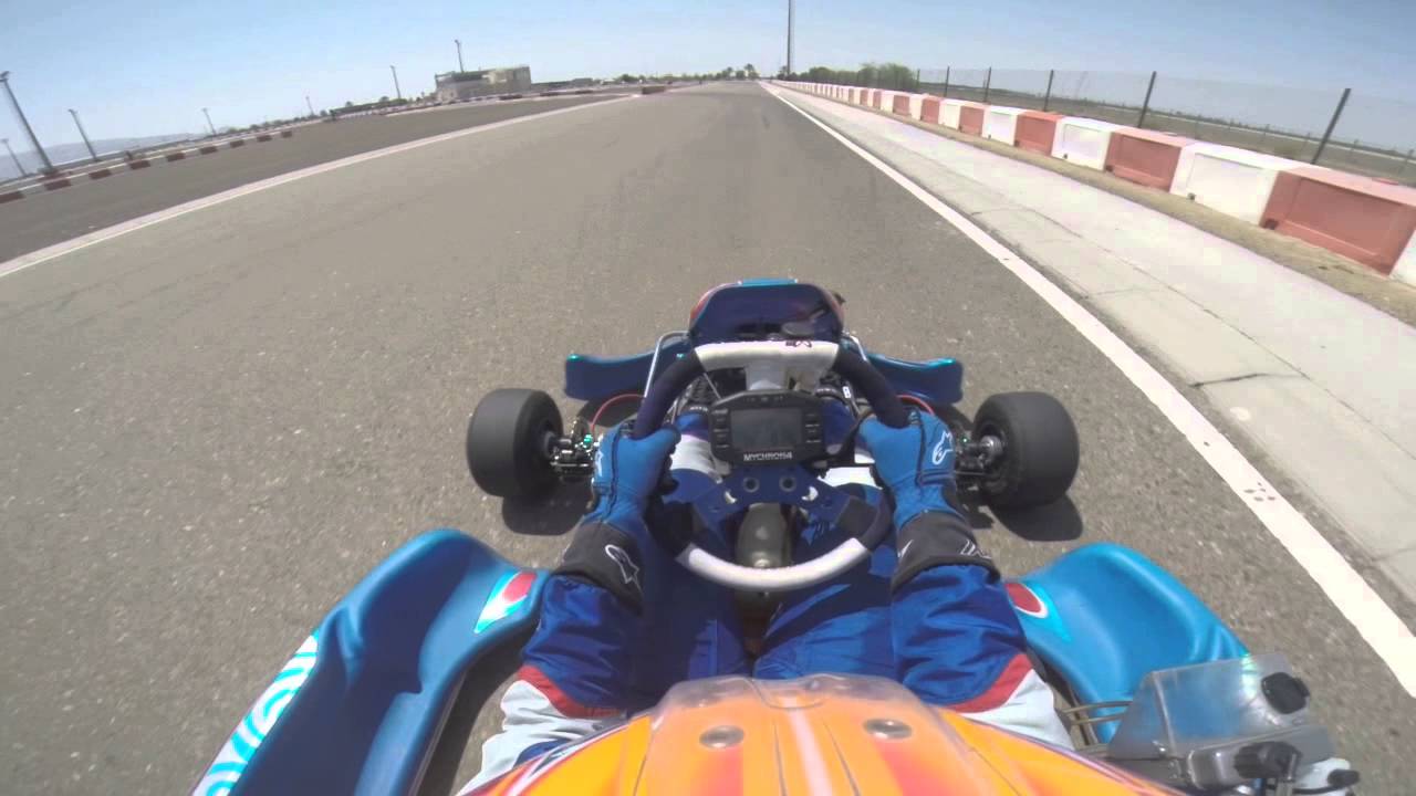 first practice at Al Ain Raceway with rotax max energy kart - YouTube