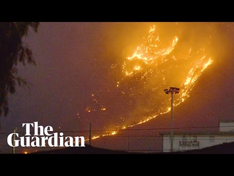 Wildfires tear through Sicily forcing Palermo airport to close