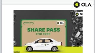 Student Ola share Pass for free