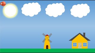 Windmill animation (PPT)