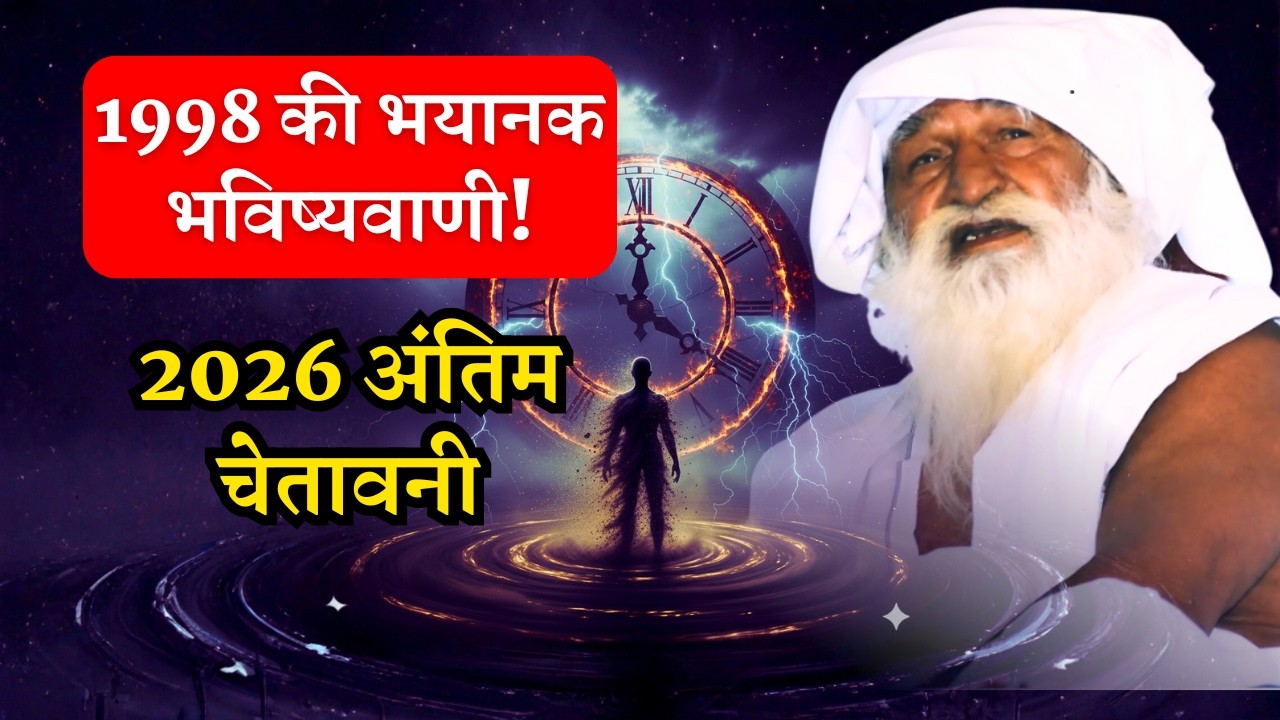 1998 में ही बाबा जयगुरुदेव ने कर दी थी ये भयानक भविष्यवाणी! | मार्च 2026 से पहले जरूर सुन लें #guru