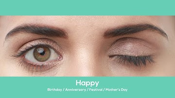 Blink To Speak Tutorial 43 | 1 Up - 1 Down - 1 Wink | Happy Birthday