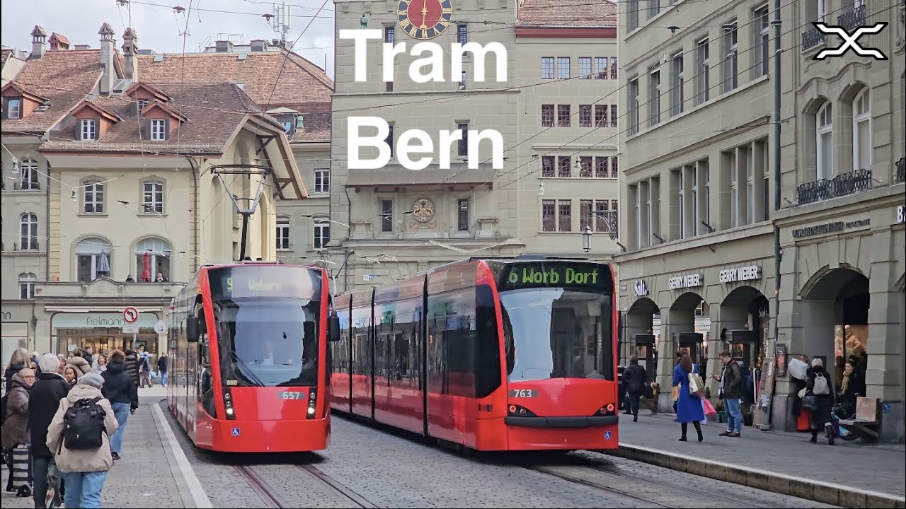 Tram Bern | Strassenbahn | Bernmobil | Siemens Combino | Schweiz | Switzerland