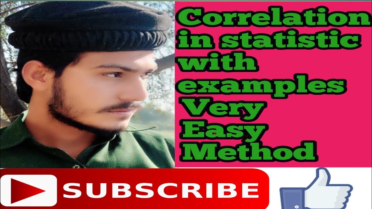 Correlation in statistic with examples urdu and hindi video lecture ...