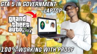 GTA 5 in Amma laptop 🤯 | GTA 5 in government laptop | ks play tamil | gta 5