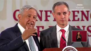 AMLO will leave tours, hugs, and kisses when the Ssa says so.