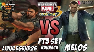 UMVC3 Parsec FT5 Set Runback - livinlegend26 VS Melos